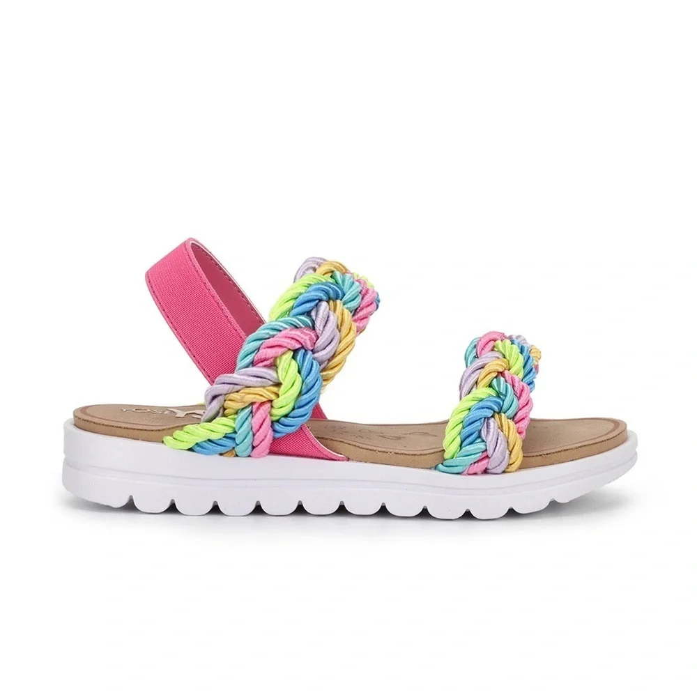 Yosi Samra Kids Shoes‎ Girls Sandals Size 3 Colorful NIB